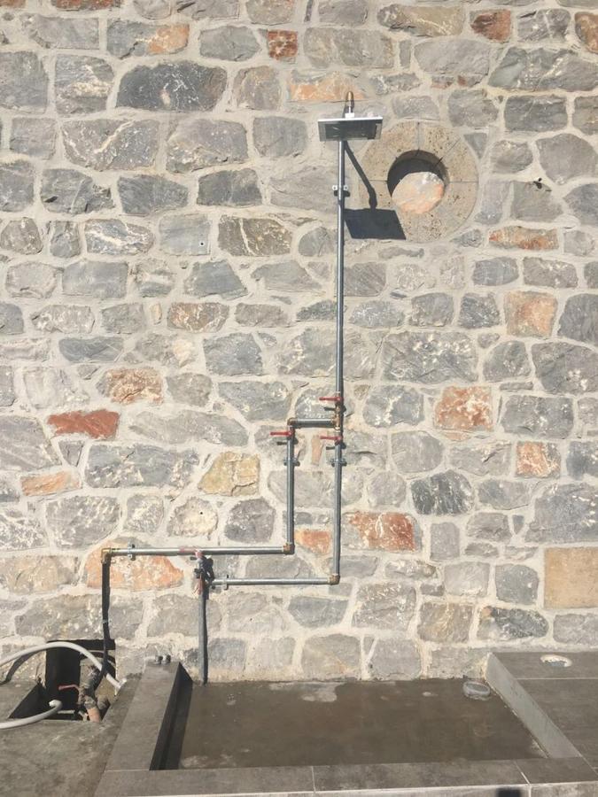 Athina'S Stone House In Kardamyliヴィラ エクステリア 写真