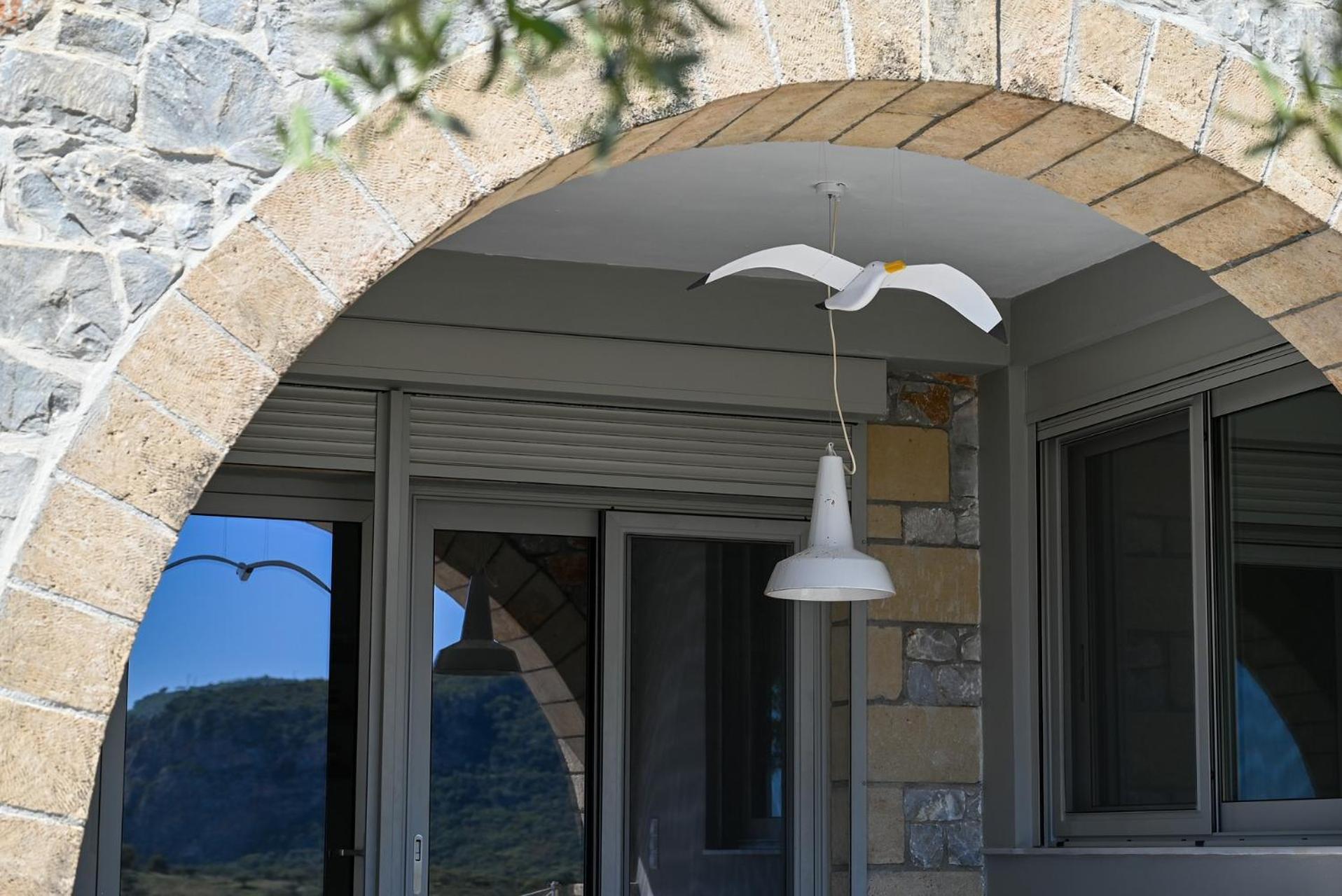 Athina'S Stone House In Kardamyliヴィラ エクステリア 写真